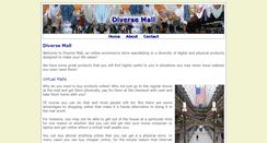 Desktop Screenshot of diversemall.com